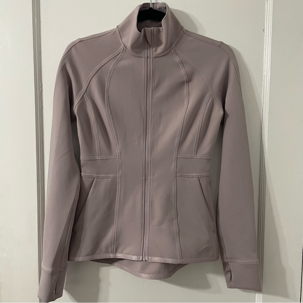 Lululemon Athletica profile Smoky Blush High Neck Thumb Hole Full Zip Jacket